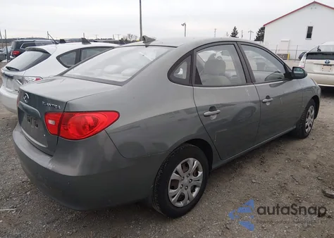 2009 Hyundai Elantra Gls из США, поврежденный, VIN KMHDU46D39U787955
